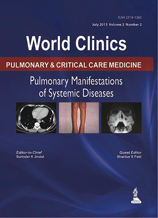 Portada del libro 9789351520054 World Clinics Pulmonary and Critical Care Medicine. Pulmonary Manifestations of the Systemic Diseases
