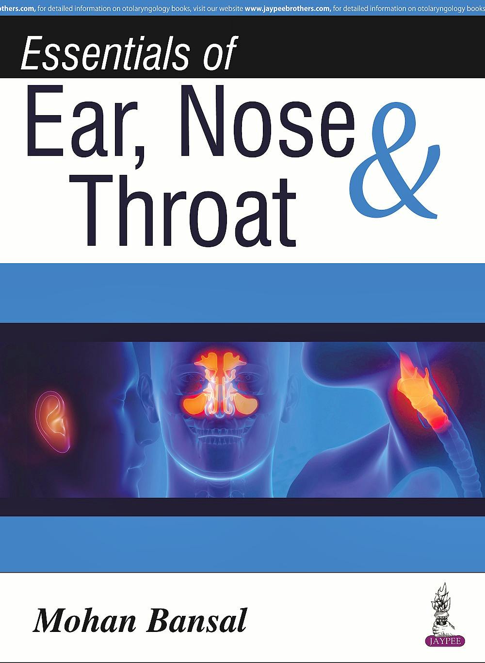 Portada del libro 9789351523314 Essentials of Ear, Nose and Throat