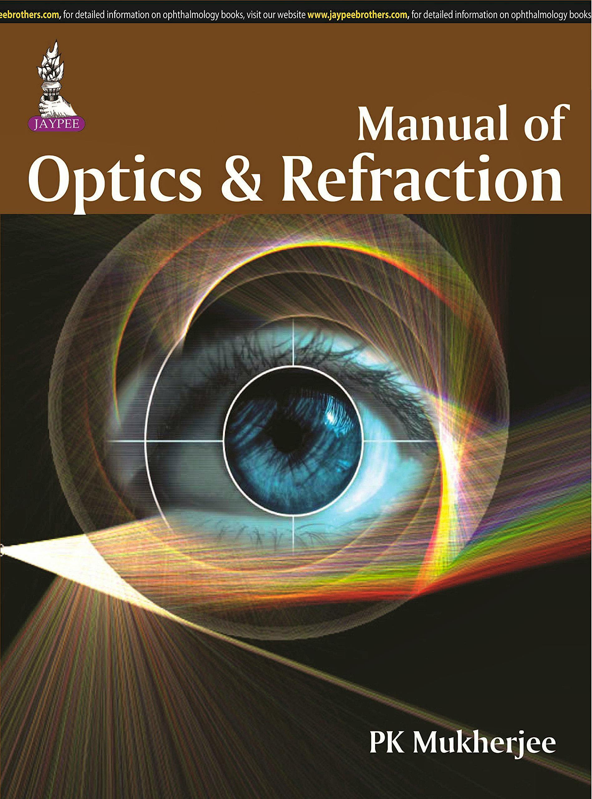 Portada del libro 9789351524502 Manual of Optics and Refraction