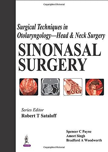 Portada del libro 9789351524625 Surgical Techniques in Otolaryngology - Head and Neck Surgery. Sinonasal Surgery