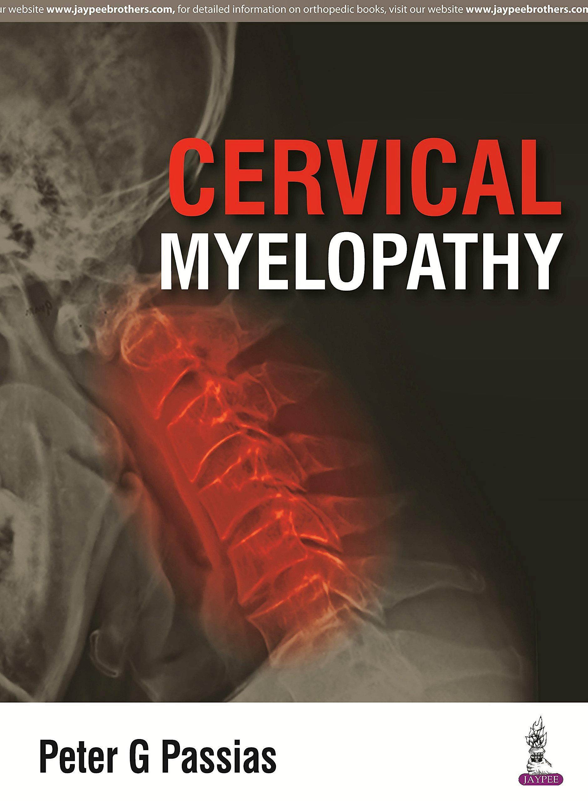 Portada del libro 9789351524922 Cervical Myelopathy