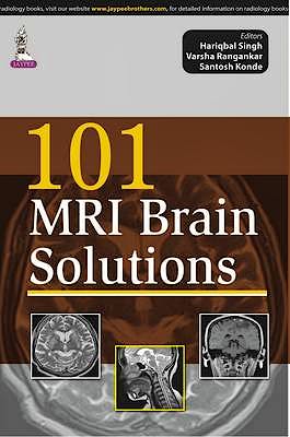 Portada del libro 9789351525530 101 MRI Brain Solutions