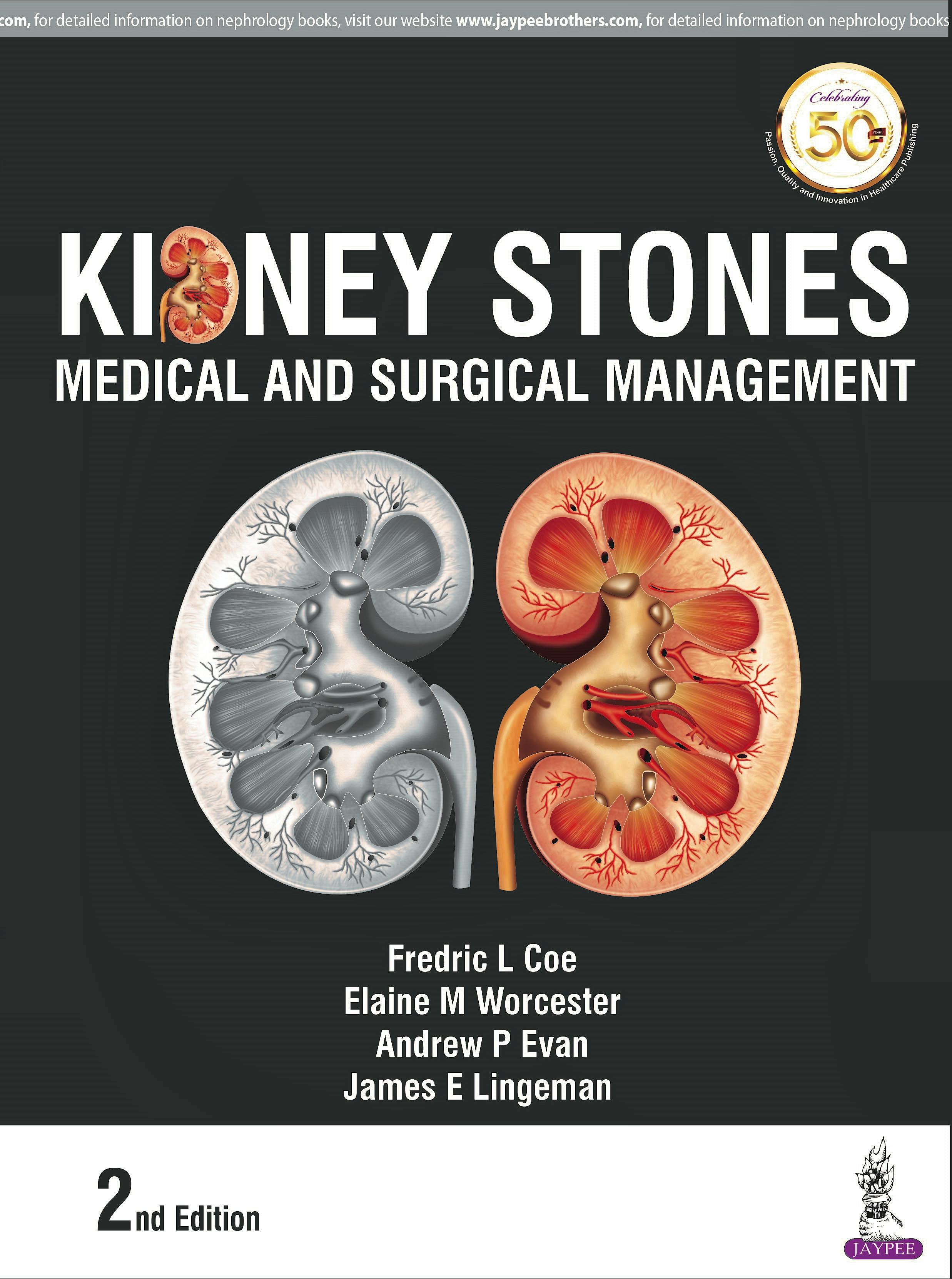 Portada del libro 9789351529422 Kidney Stones. Medical and Surgical Management