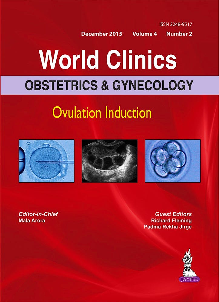 Portada del libro 9789352501922 World Clinics Obstetrics and Gynecology. Ovulation Induction