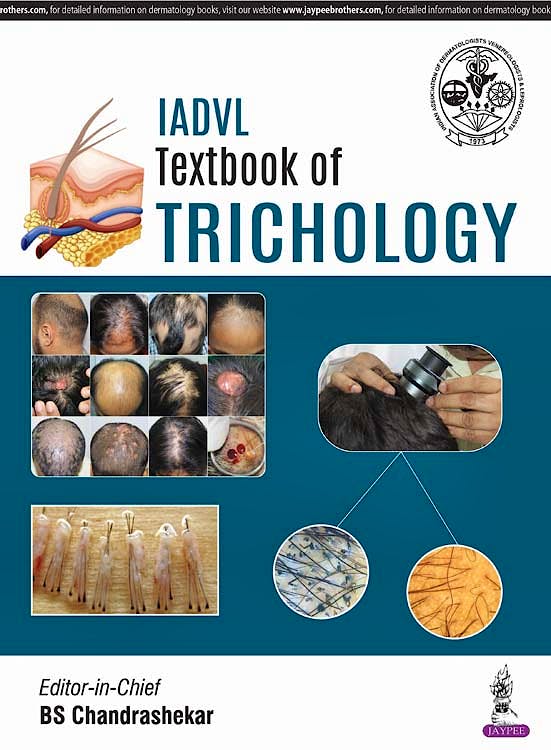 Portada del libro 9789352703913 IADVL Textbook of Trichology