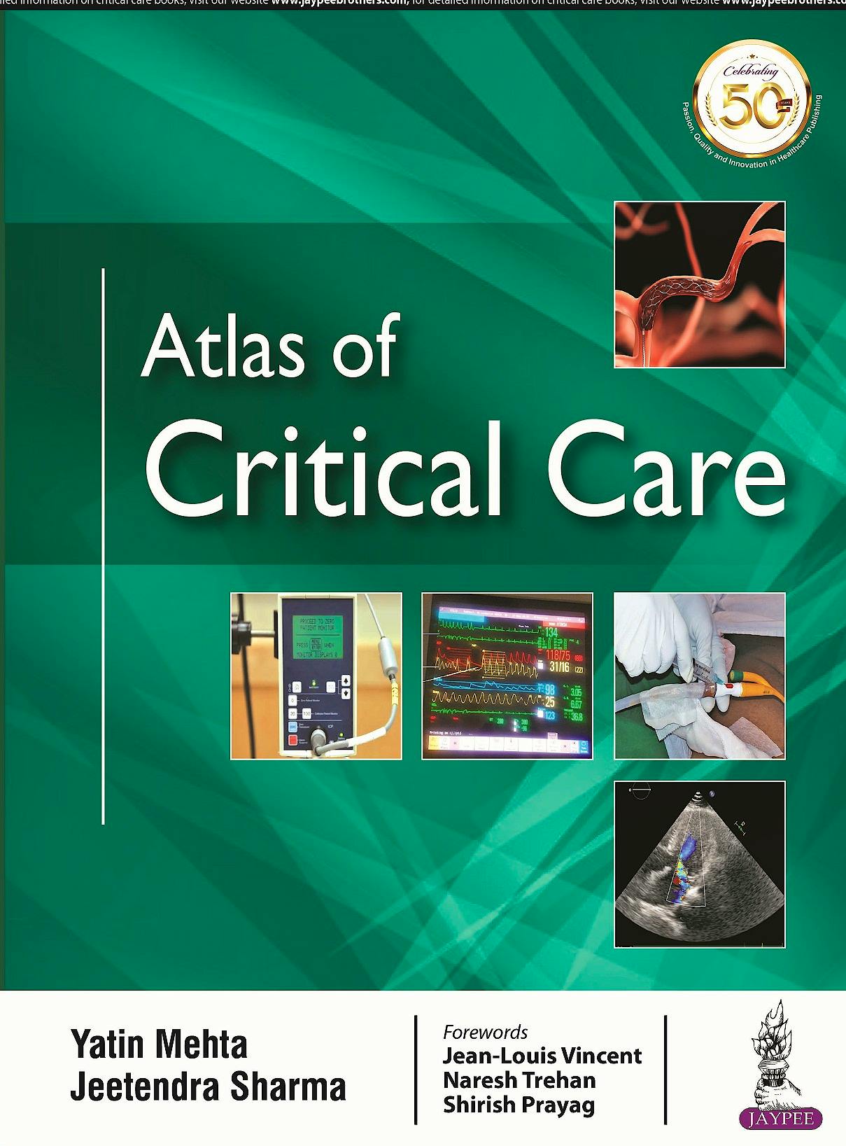 Portada del libro 9789352705016 Atlas of Critical Care