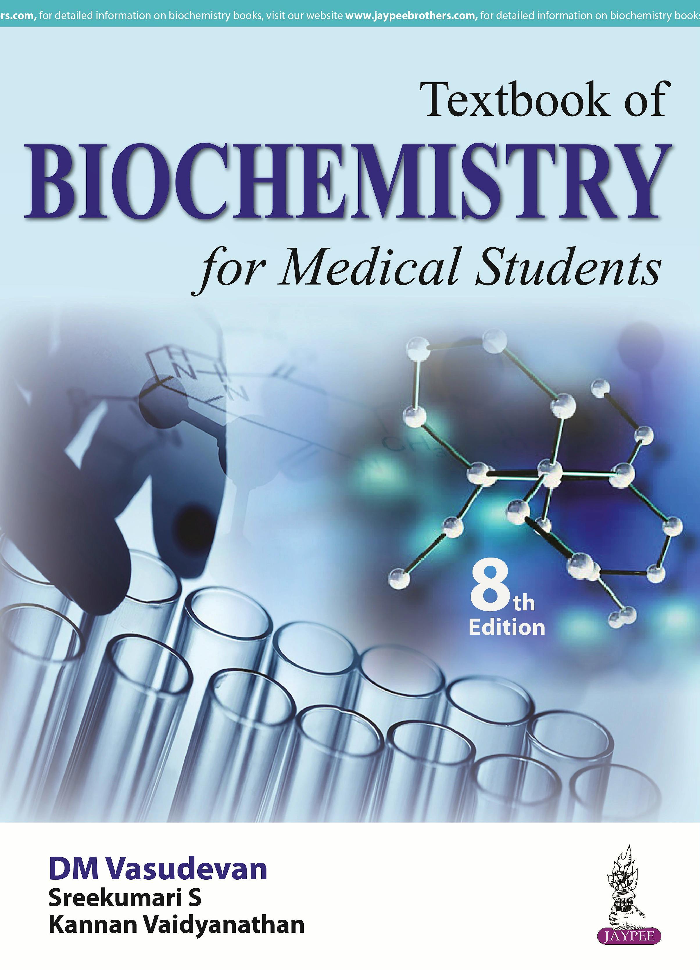 Portada del libro 9789385999741 Textbook of Biochemistry for Medical Students