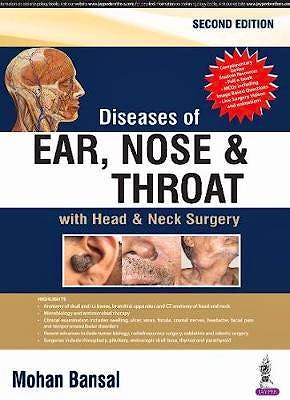 Portada del libro 9789386261519 Diseases of Ear, Nose and Throat with Head and Neck Surgery