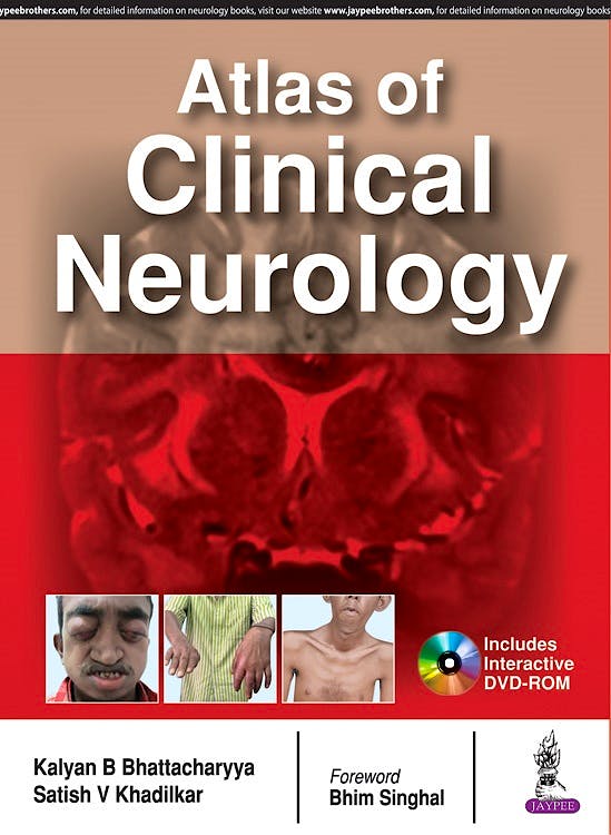 Portada del libro 9789386322005 Atlas of Clinical Neurology