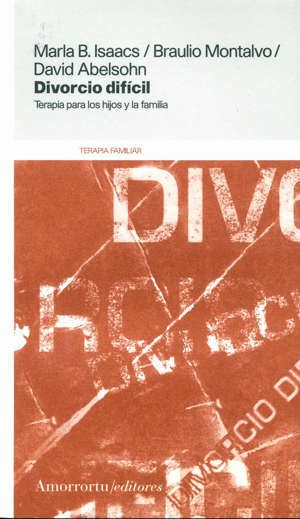 Portada del libro 9789505184965 Divorcio Dificil