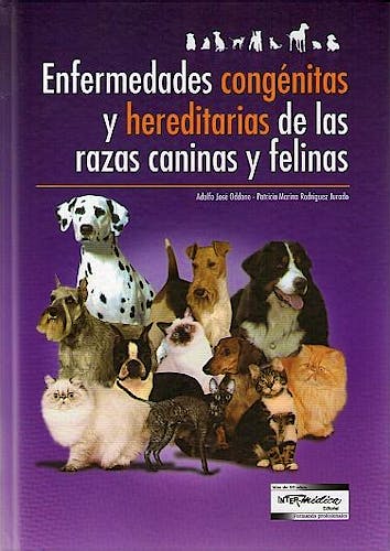 Portada del libro 9789505553822 Enfermedades Congénitas y Hereditarias de las Razas Caninas y Felinas