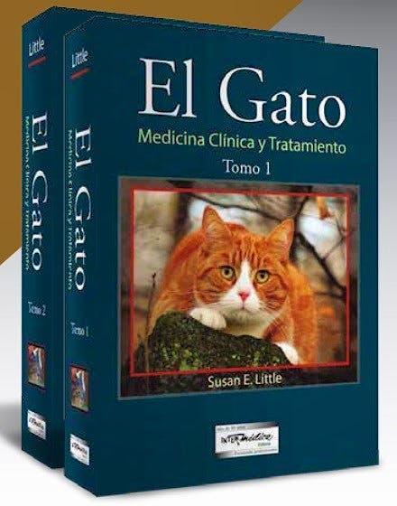 Portada del libro 9789505554218 El Gato. Medicina Clínica y Tratamiento, 2 Vols.