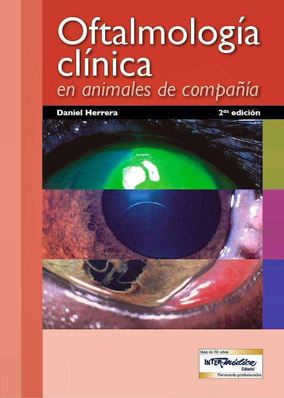 Portada del libro 9789505554416 Oftalmología Clínica en Animales de Compañía