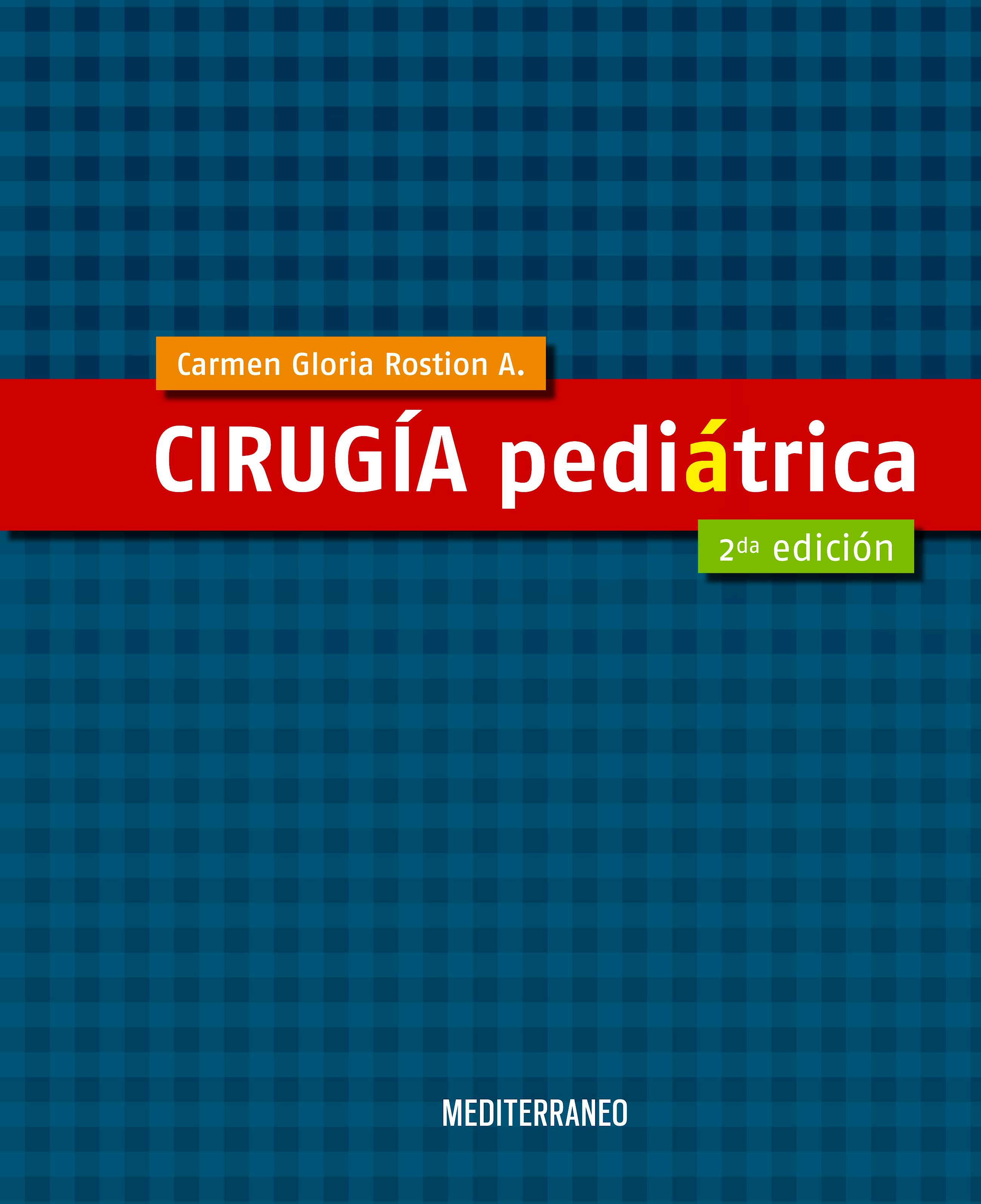 Portada del libro 9789562203586 Cirugia Pediatrica