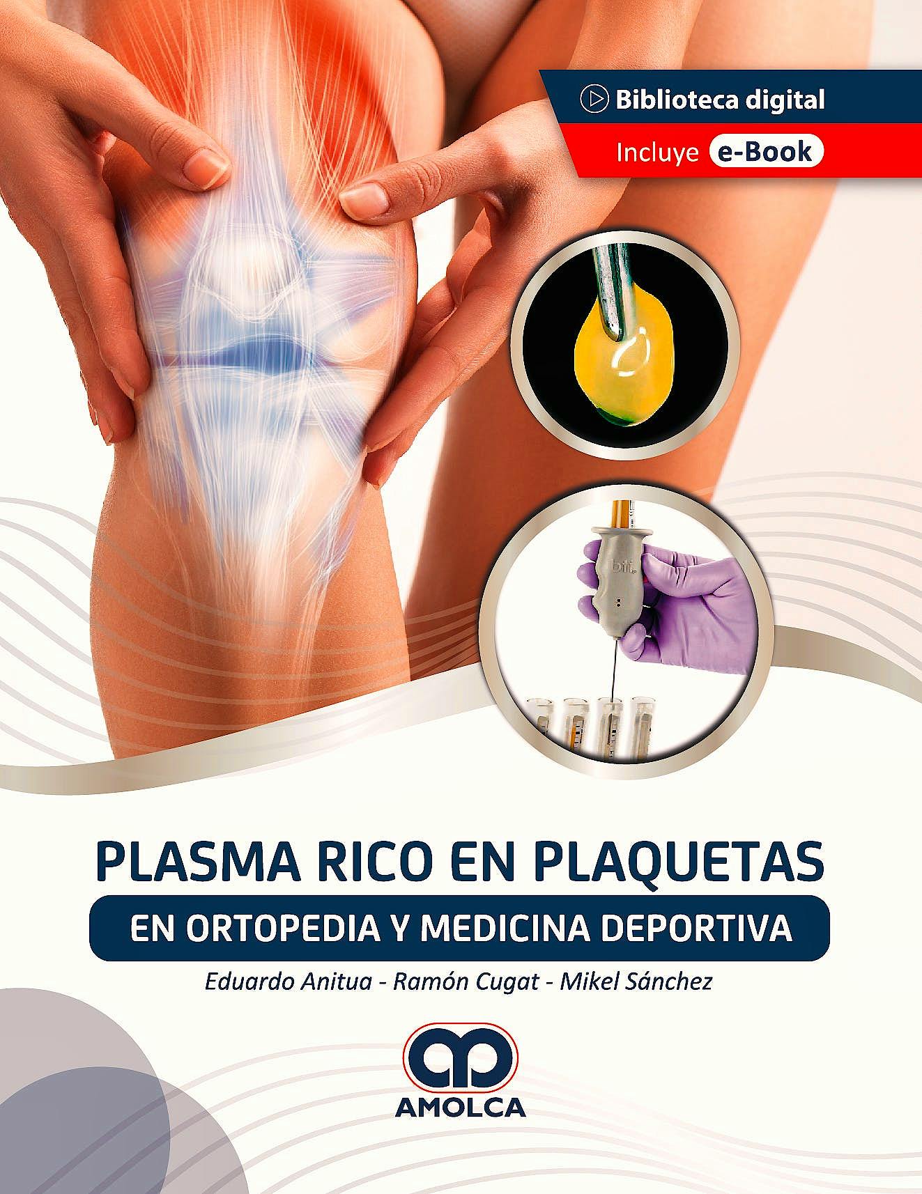 Portada del libro 9789585314467 Plasma Rico en Plaquetas en Ortopedia y Medicina Deportiva
