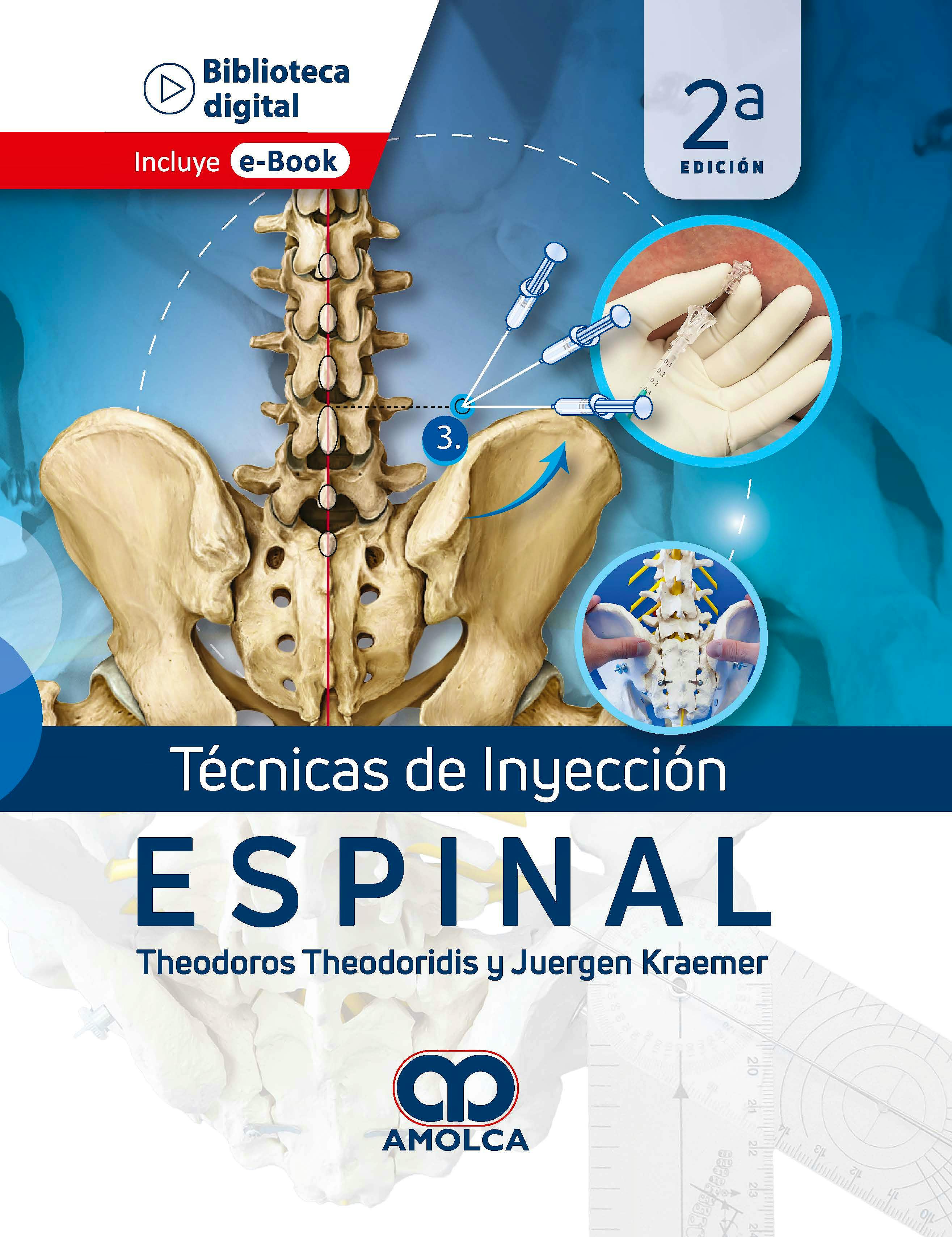 Portada del libro 9789585349131 Técnicas de Inyección Espinal