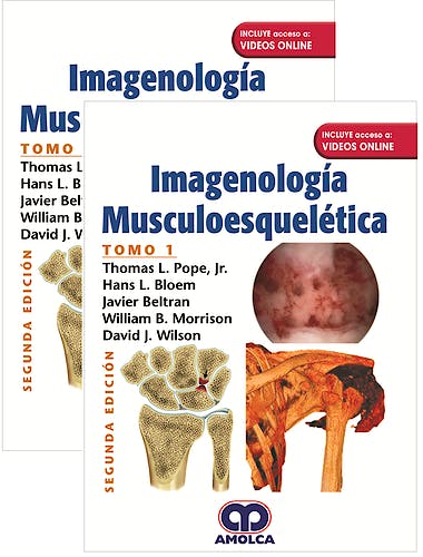 Portada del libro 9789585426122 Imagenología Musculoesquelética, 2 Vols. + Videos Online