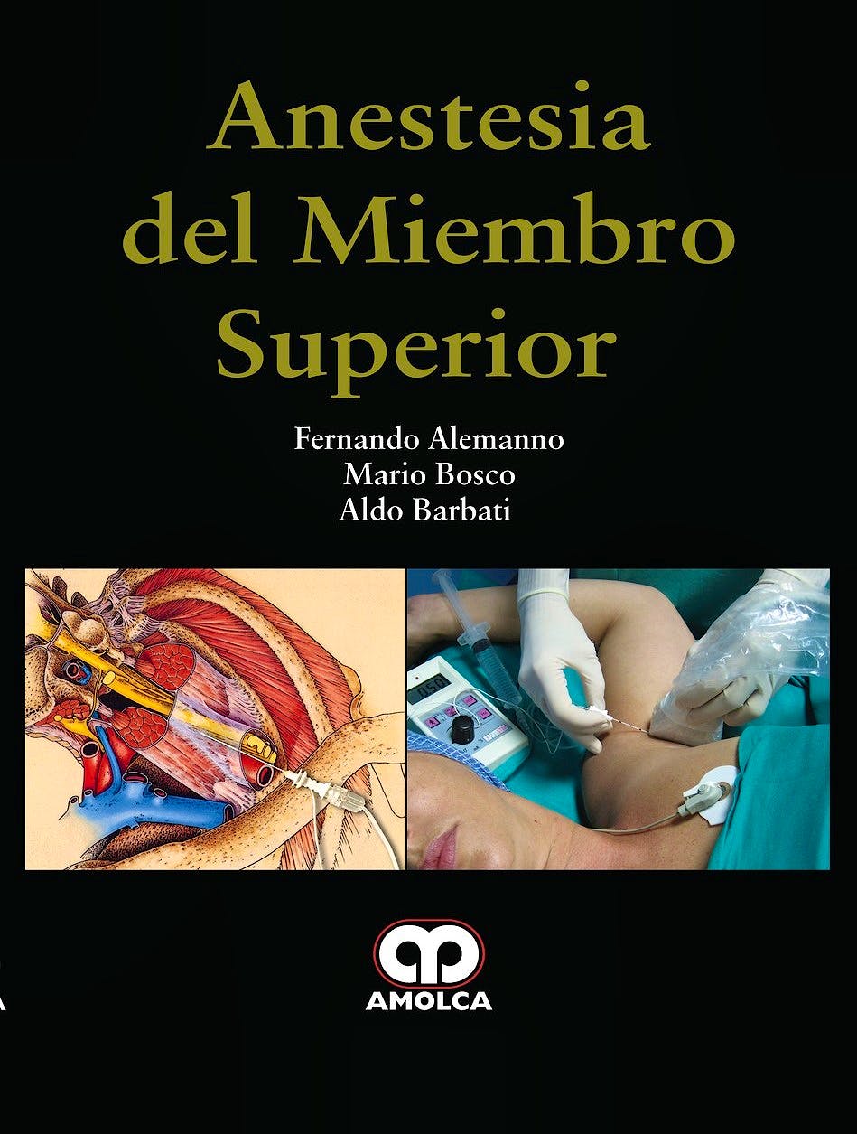 Portada del libro 9789585426214 Anestesia del Miembro Superior