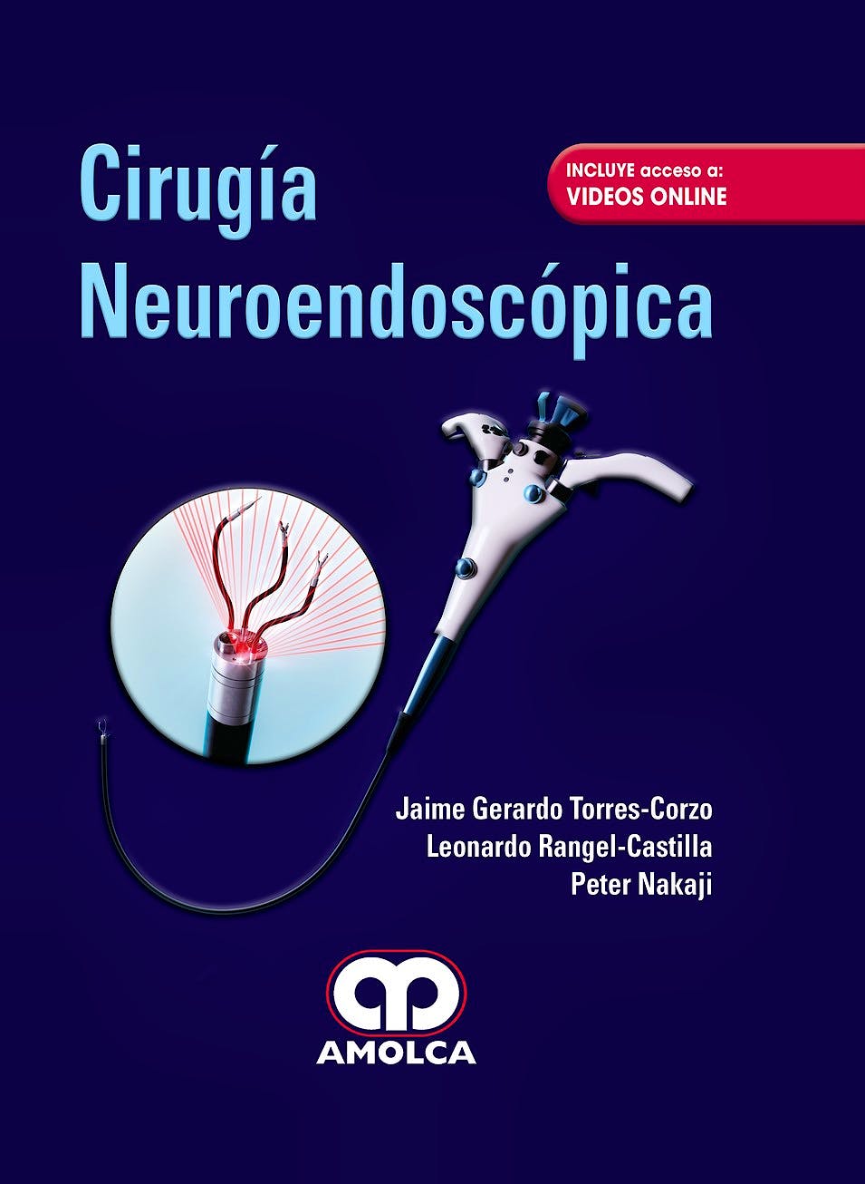 Portada del libro 9789585426221 Cirugía Neuroendoscópica + Videos Online