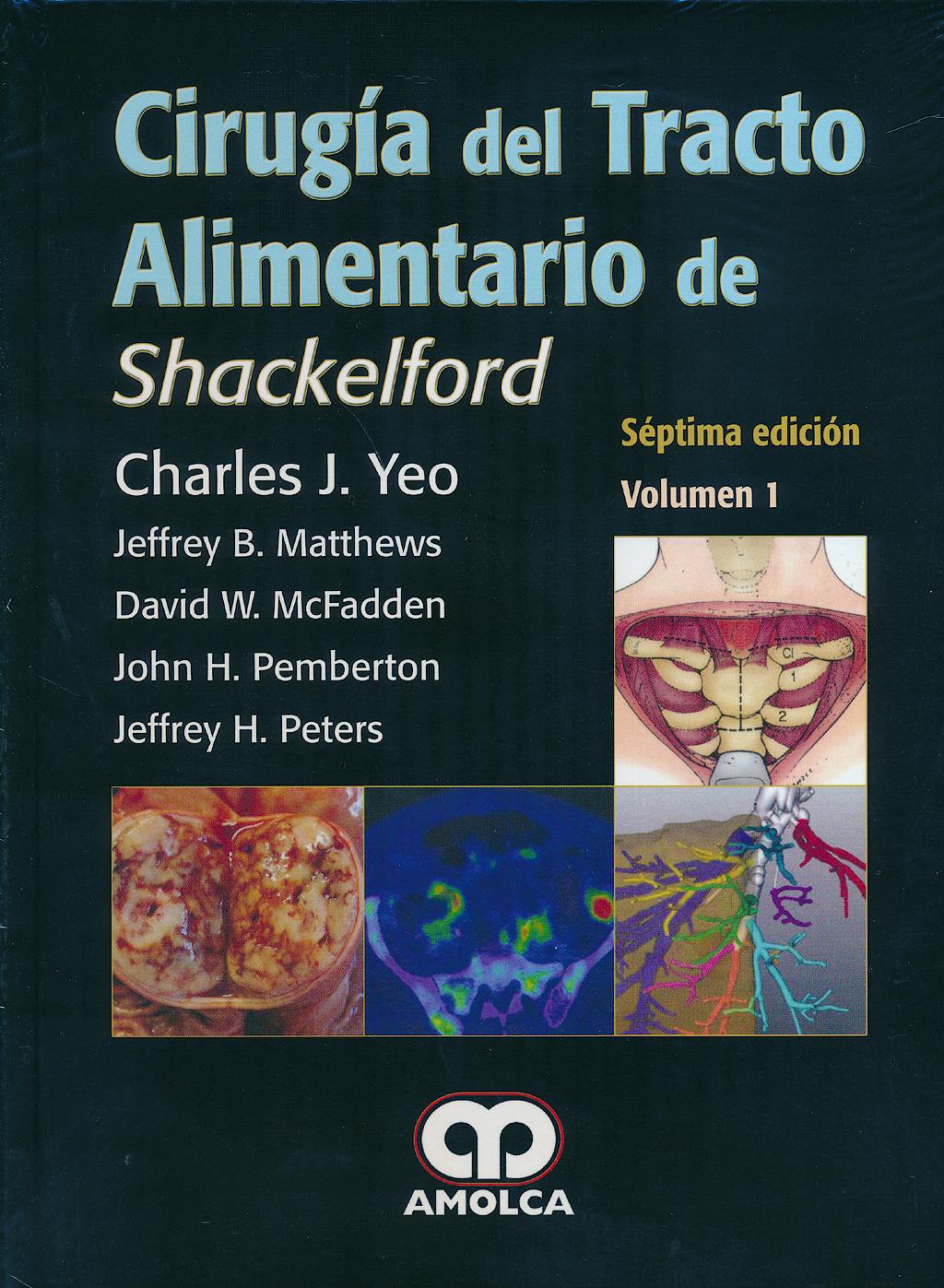 Portada del libro 9789585902091 Cirugía del Tracto Alimentario de Shackelford, 2 Vols.