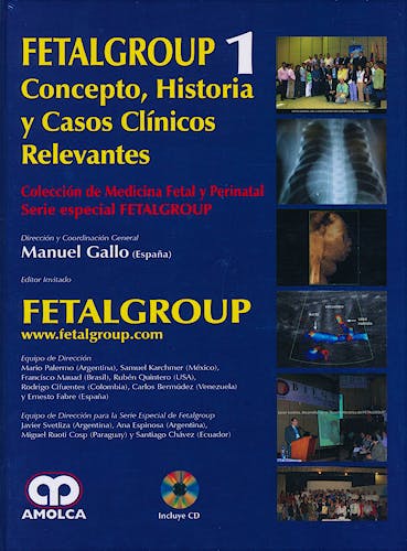 Portada del libro 9789587550696 Fetalgroup 1. Concepto, Historia y Casos Clínicos Relevantes