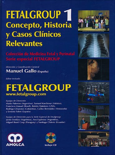 Portada del libro 9789587550696 Fetalgroup 1. Concepto, Historia y Casos Clínicos Relevantes