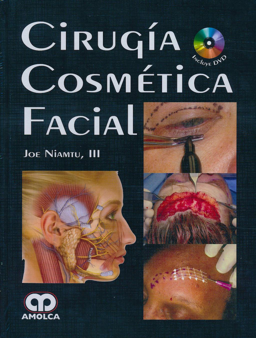 Portada del libro 9789587550856 Cirugía Cosmética Facial + DVD