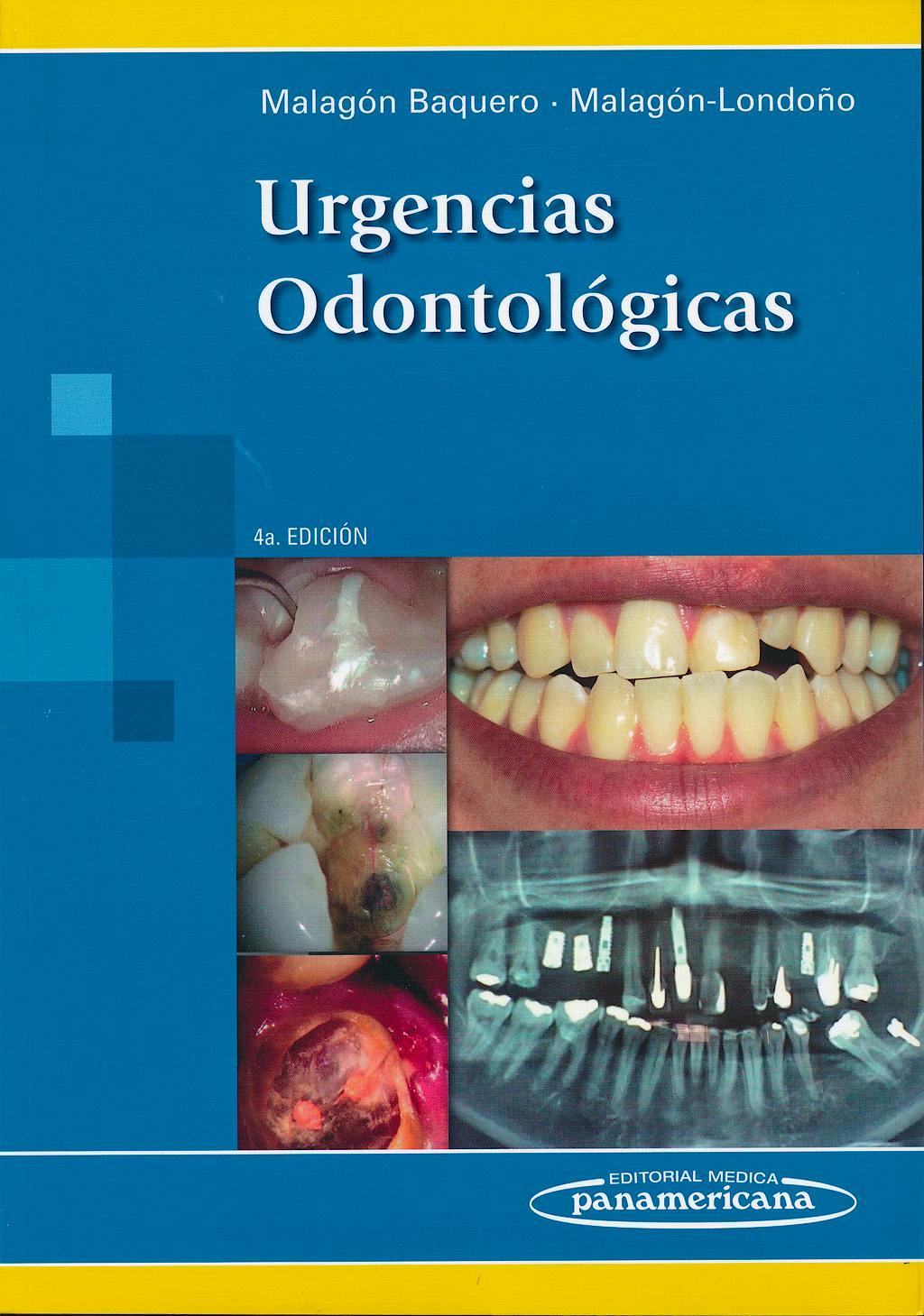 Portada del libro 9789588443300 Urgencias Odontológicas