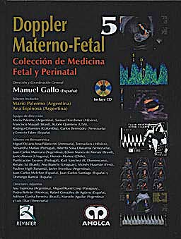 Portada del libro 9789588473918 Doppler Materno-Fetal + Dvd (Coleccion de Medicina Fetal y Perinatal, Vol. 5)