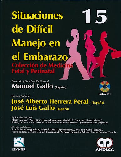 Portada del libro 9789588760353 Situaciones de Dificil Manejo en el Embarazo (Coleccion de Medicina Fetal y Perinatal, Vol. 15)