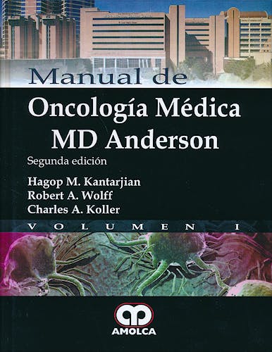 Portada del libro 9789588760858 Manual de Oncología Médica MD Anderson, 2 Vols.