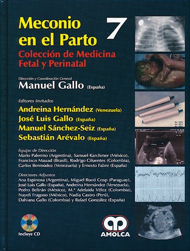 Portada del libro 9789588760940 Meconio en el Parto (Coleccion de Medicina Fetal y Perinatal, Vol. 7)