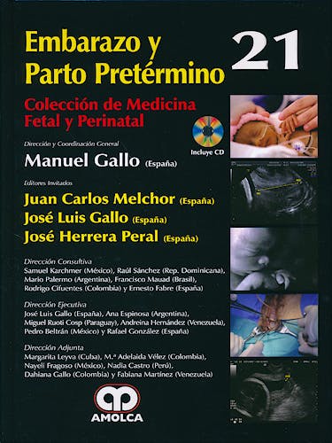 Portada del libro 9789588871066 Embarazo y Parto Pretermino (Coleccion de Medicina Fetal y Perinatal, Vol. 21)