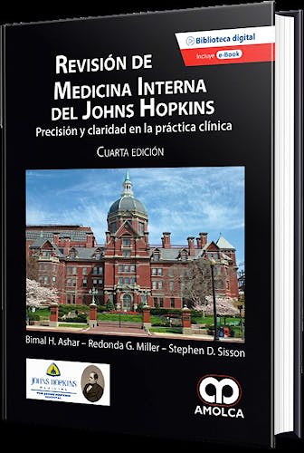Portada del libro 9789588871301 Revisión de Medicina Interna del John Hopkins. Precisión y Claridad en la Práctica Clínica (Reimpresión 2023)