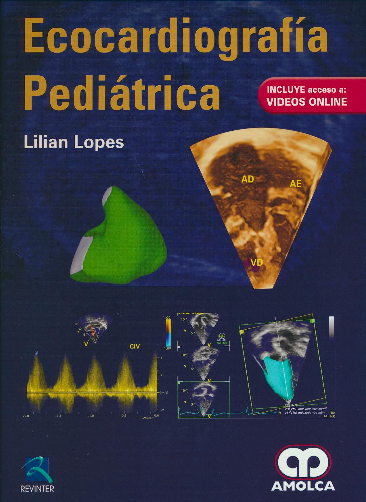 Portada del libro 9789588950143 Ecocardiografía Pediátrica + Acceso Online