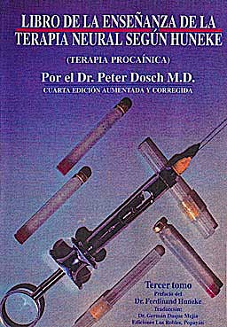Portada del libro 9789589297094 Libro de la Enseñanza de la Terapia Neural segun Huneke (Terapia Procainica), Tomo 3