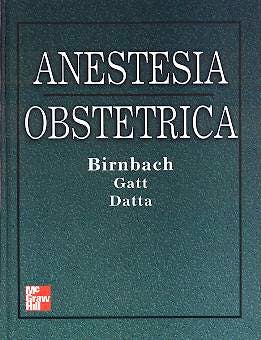 Portada del libro 9789701035863 Anestesia Obstetrica