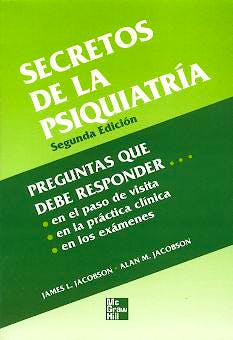 Portada del libro 9789701037515 Secretos de la Psiquiatria