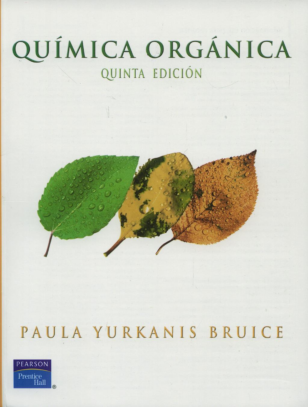 Portada del libro 9789702607915 Química Orgánica