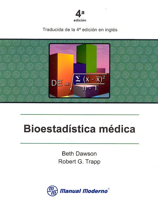 Portada del libro 9789707291348 Bioestadistica Medica
