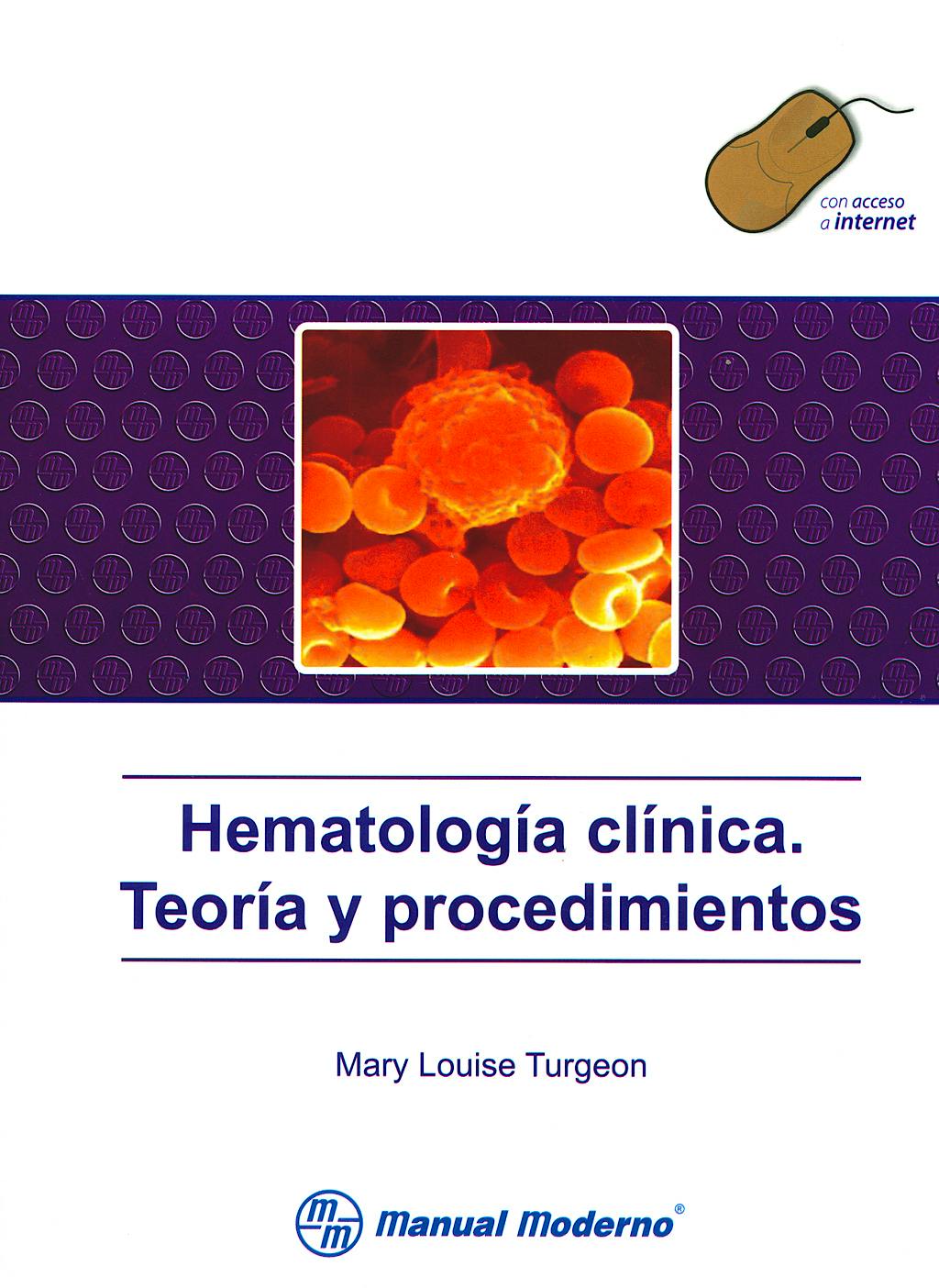 Portada del libro 9789707292055 Hematologia Clinica. Teoria y Procedimientos