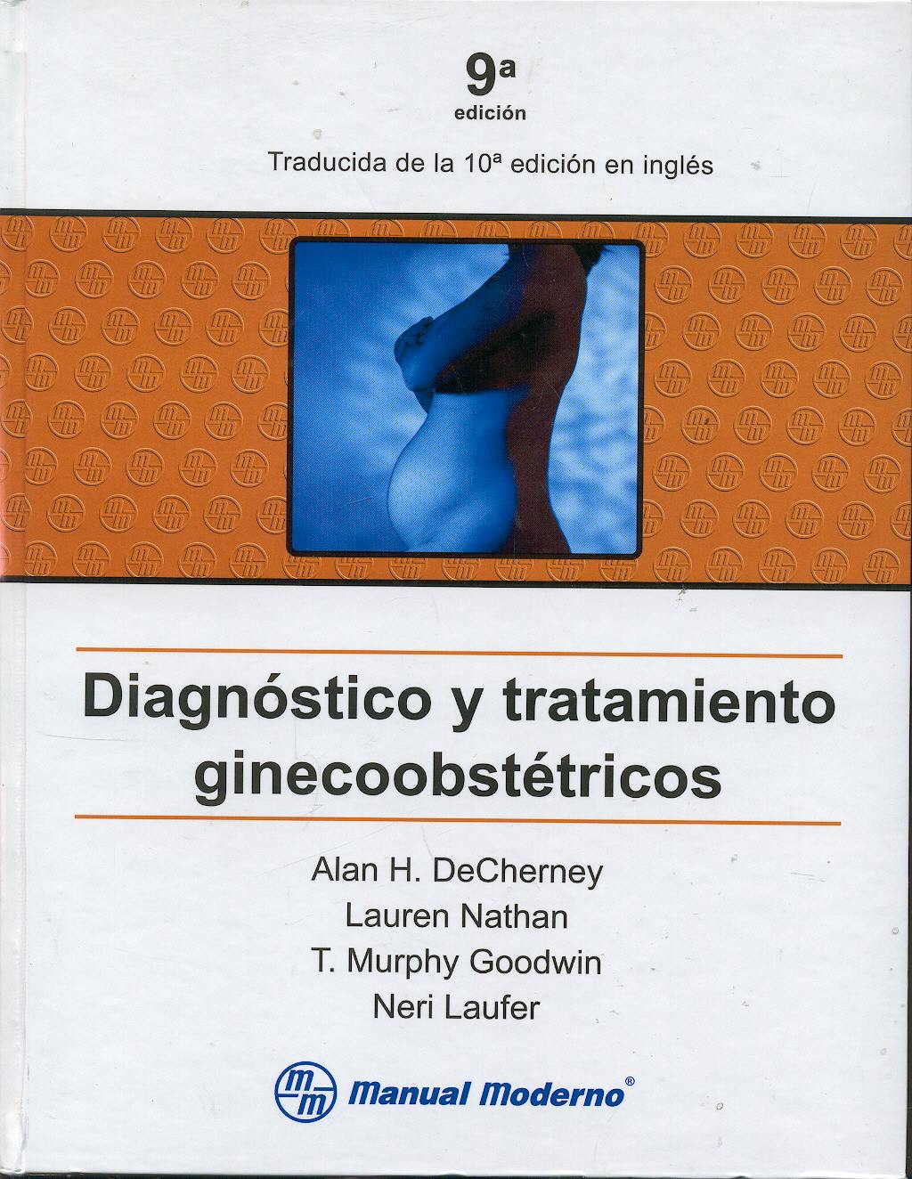 Portada del libro 9789707292741 Diagnostico y Tratamiento Ginecoobstetricos