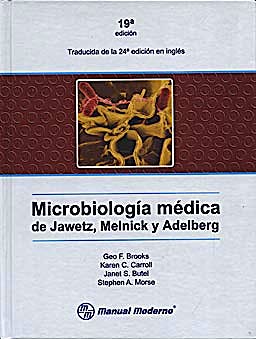 Portada del libro 9789707293380 Microbiología Médica de Jawetz, Melnick y Adelberg