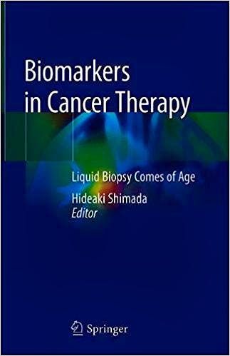 Portada del libro 9789811372940 Biomarkers in Cancer Therapy. Liquid Biopsy Comes of Age