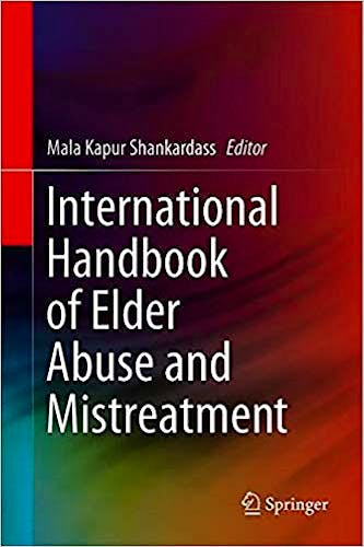 Portada del libro 9789811386091 International Handbook of Elder Abuse and Mistreatment