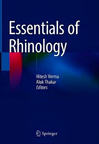 Portada del libro 9789813362833 Essentials of Rhinology