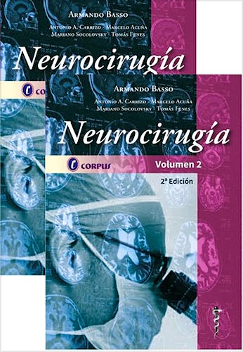 Portada del libro 9789871860869 Neurocirugía (2 Volúmenes)