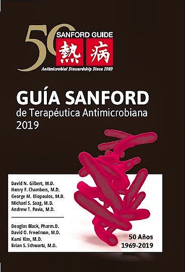Portada del libro 9789876390590 Guía Sanford de Terapéutica Antimicrobiana 2019