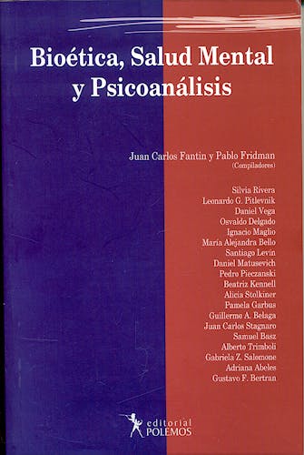 Portada del libro 9789876490078 Bioetica, Salud Mental y Psicoanalisis