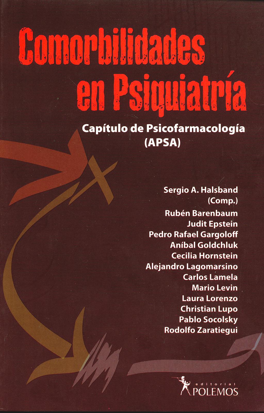 Portada del libro 9789876490153 Comorbilidades en Psiquiatria. Capitulo de Psicofarmacologia (Apsa)